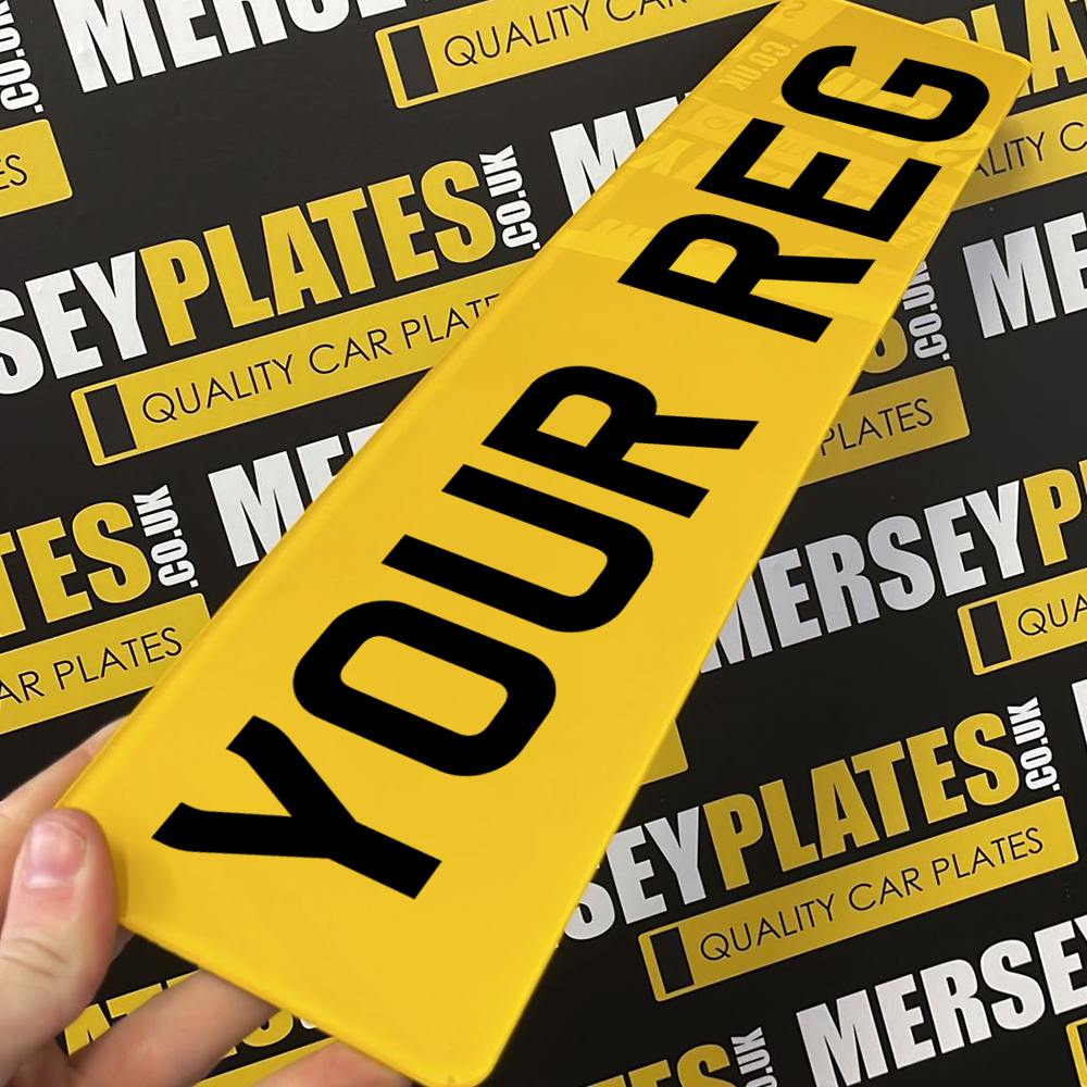 Caravan Number Plates Mersey Plates Local Licence plates New Car